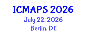 International Conference on Mathematical and Physical Sciences (ICMAPS) July 22, 2026 - Berlin, Germany