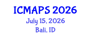 International Conference on Mathematical and Physical Sciences (ICMAPS) July 15, 2026 - Bali, Indonesia