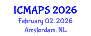 International Conference on Mathematical and Physical Sciences (ICMAPS) February 02, 2026 - Amsterdam, Netherlands