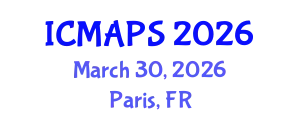 International Conference on Mathematical and Physical Sciences (ICMAPS) March 30, 2026 - Paris, France