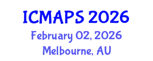 International Conference on Mathematical and Physical Sciences (ICMAPS) February 02, 2026 - Melbourne, Australia