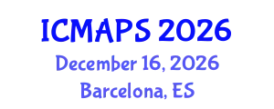 International Conference on Mathematical and Physical Sciences (ICMAPS) December 16, 2026 - Barcelona, Spain
