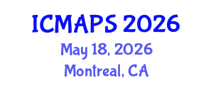 International Conference on Mathematical and Physical Sciences (ICMAPS) May 18, 2026 - Montreal, Canada