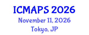 International Conference on Mathematical and Physical Sciences (ICMAPS) November 11, 2026 - Tokyo, Japan