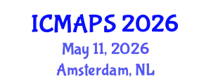 International Conference on Mathematical and Physical Sciences (ICMAPS) May 11, 2026 - Amsterdam, Netherlands