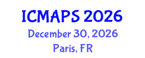 International Conference on Mathematical and Physical Sciences (ICMAPS) December 30, 2026 - Paris, France