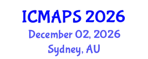 International Conference on Mathematical and Physical Sciences (ICMAPS) December 02, 2026 - Sydney, Australia