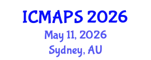 International Conference on Mathematical and Physical Sciences (ICMAPS) May 11, 2026 - Sydney, Australia