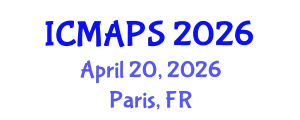 International Conference on Mathematical and Physical Sciences (ICMAPS) April 20, 2026 - Paris, France