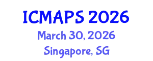International Conference on Mathematical and Physical Sciences (ICMAPS) March 30, 2026 - Singapore, Singapore
