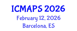 International Conference on Mathematical and Physical Sciences (ICMAPS) February 12, 2026 - Barcelona, Spain