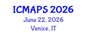 International Conference on Mathematical and Physical Sciences (ICMAPS) June 22, 2026 - Venice, Italy