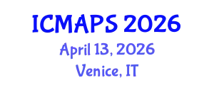 International Conference on Mathematical and Physical Sciences (ICMAPS) April 13, 2026 - Venice, Italy