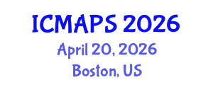 International Conference on Mathematical and Physical Sciences (ICMAPS) April 20, 2026 - Boston, United States