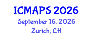 International Conference on Mathematical and Physical Sciences (ICMAPS) September 16, 2026 - Zurich, Switzerland