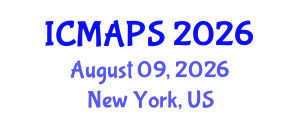 International Conference on Mathematical and Physical Sciences (ICMAPS) August 09, 2026 - New York, United States