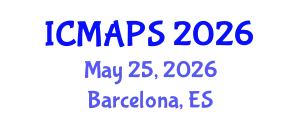 International Conference on Mathematical and Physical Sciences (ICMAPS) May 25, 2026 - Barcelona, Spain