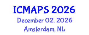 International Conference on Mathematical and Physical Sciences (ICMAPS) December 02, 2026 - Amsterdam, Netherlands