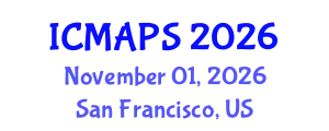 International Conference on Mathematical and Physical Sciences (ICMAPS) November 01, 2026 - San Francisco, United States