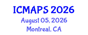 International Conference on Mathematical and Physical Sciences (ICMAPS) August 05, 2026 - Montreal, Canada
