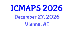 International Conference on Mathematical and Physical Sciences (ICMAPS) December 27, 2026 - Vienna, Austria