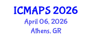 International Conference on Mathematical and Physical Sciences (ICMAPS) April 06, 2026 - Athens, Greece