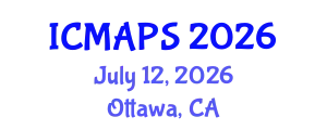 International Conference on Mathematical and Physical Sciences (ICMAPS) July 12, 2026 - Ottawa, Canada
