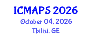 International Conference on Mathematical and Physical Sciences (ICMAPS) October 04, 2026 - Tbilisi, Georgia