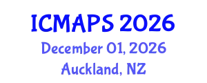 International Conference on Mathematical and Physical Sciences (ICMAPS) December 01, 2026 - Auckland, New Zealand