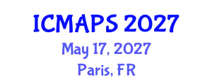 International Conference on Mathematical and Physical Sciences (ICMAPS) May 17, 2027 - Paris, France