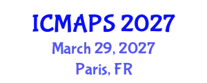 International Conference on Mathematical and Physical Sciences (ICMAPS) March 29, 2027 - Paris, France