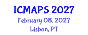 International Conference on Mathematical and Physical Sciences (ICMAPS) February 08, 2027 - Lisbon, Portugal