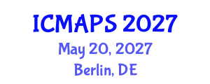 International Conference on Mathematical and Physical Sciences (ICMAPS) May 20, 2027 - Berlin, Germany