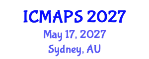 International Conference on Mathematical and Physical Sciences (ICMAPS) May 17, 2027 - Sydney, Australia