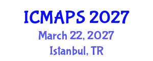 International Conference on Mathematical and Physical Sciences (ICMAPS) March 22, 2027 - Istanbul, Turkey