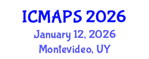 International Conference on Mathematical and Physical Sciences (ICMAPS) January 12, 2026 - Montevideo, Uruguay