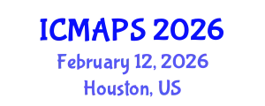 International Conference on Mathematical and Physical Sciences (ICMAPS) February 12, 2026 - Houston, United States