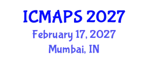 International Conference on Mathematical and Physical Sciences (ICMAPS) February 17, 2027 - Mumbai, India