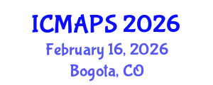 International Conference on Mathematical and Physical Sciences (ICMAPS) February 16, 2026 - Bogota, Colombia