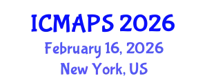 International Conference on Mathematical and Physical Sciences (ICMAPS) February 16, 2026 - New York, United States