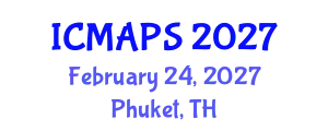 International Conference on Mathematical and Physical Sciences (ICMAPS) February 24, 2027 - Phuket, Thailand