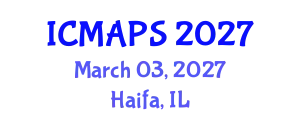International Conference on Mathematical and Physical Sciences (ICMAPS) March 03, 2027 - Haifa, Israel