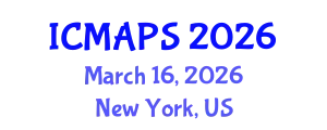 International Conference on Mathematical and Physical Sciences (ICMAPS) March 16, 2026 - New York, United States