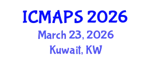 International Conference on Mathematical and Physical Sciences (ICMAPS) March 23, 2026 - Kuwait, Kuwait