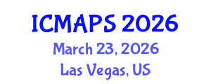International Conference on Mathematical and Physical Sciences (ICMAPS) March 23, 2026 - Las Vegas, United States