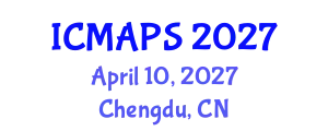 International Conference on Mathematical and Physical Sciences (ICMAPS) April 10, 2027 - Chengdu, China