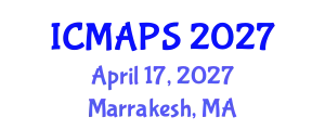 International Conference on Mathematical and Physical Sciences (ICMAPS) April 17, 2027 - Marrakesh, Morocco