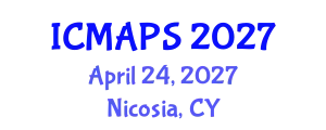 International Conference on Mathematical and Physical Sciences (ICMAPS) April 24, 2027 - Nicosia, Cyprus