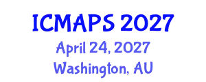 International Conference on Mathematical and Physical Sciences (ICMAPS) April 24, 2027 - Washington, Australia