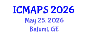 International Conference on Mathematical and Physical Sciences (ICMAPS) May 25, 2026 - Batumi, Georgia